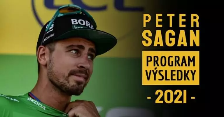 Peter Sagan program 2021 - program a výsledky