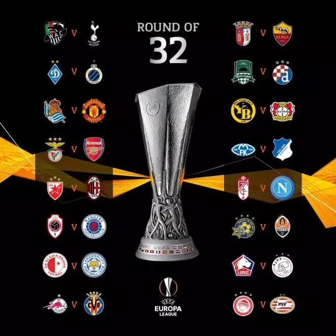 Program a výsledky šestnásťfinále Play-off Európska liga 2020/21