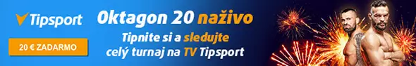 Oktagon 20 livestream na TV Tipsport sledujte zadarmo