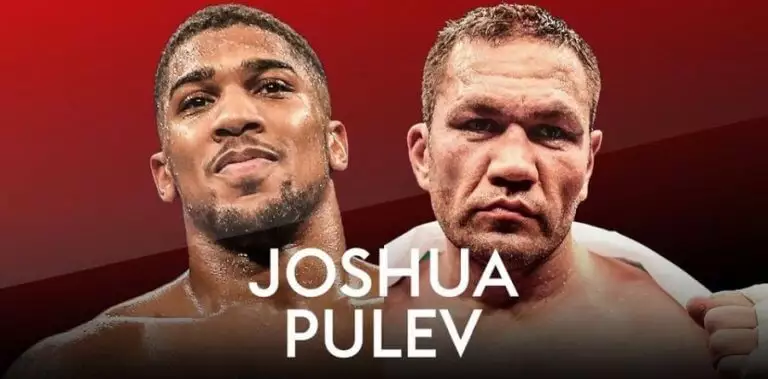 Box Anthony Joshua vs Kubrat Pulev program, výsledky