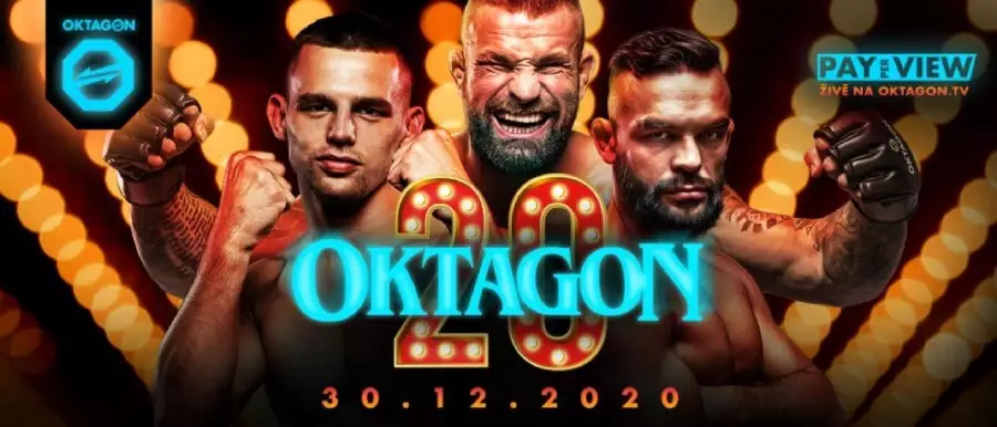 Sledujte program turnaja Oktagon 20 - fight card, livestream