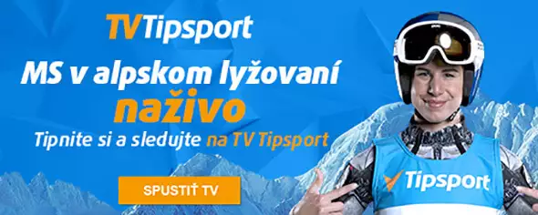 MS v alpskom lyžovaní naživo na TV Tipsport