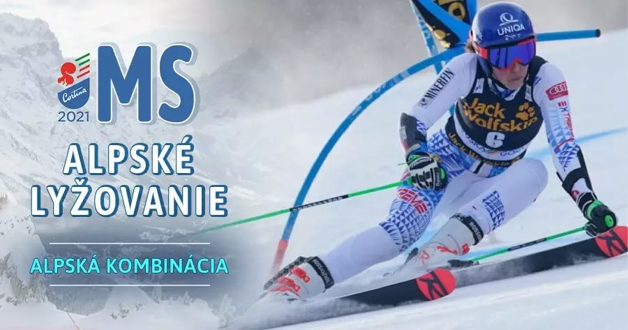 MS v alpskom lyžovaní 2021 Cortina d’Ampezzo Taliansko – Alpská kombinácia Petra Vlhová