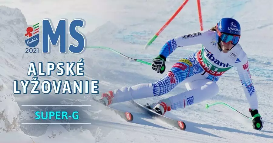 MS v alpskom lyžovaní 2021 Cortina d’Ampezzo Taliansko – Super G Petra Vlhová