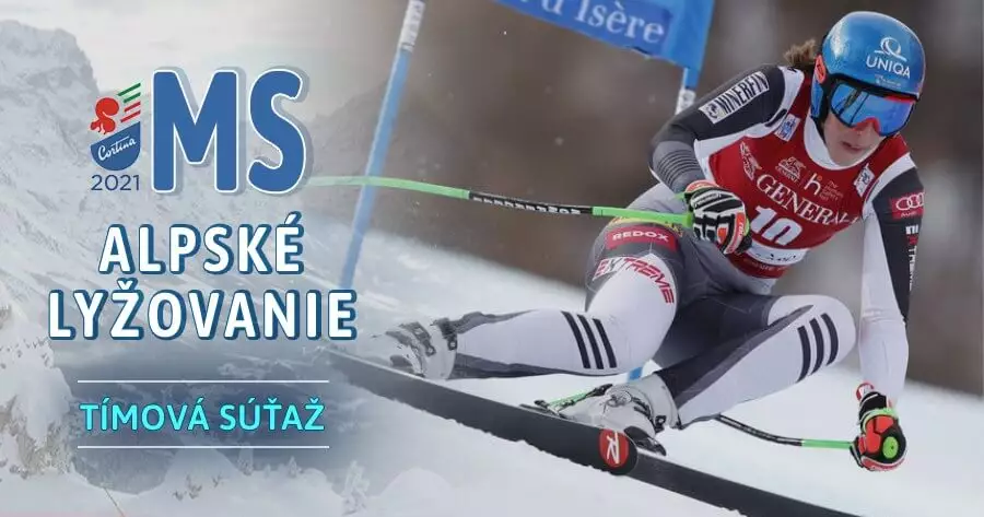 MS v alpskom lyžovaní 2021 Cortina d’Ampezzo Taliansko – Tímová súťaž Petra Vlhová