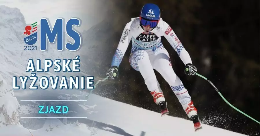 MS v alpskom lyžovaní 2021 Cortina d’Ampezzo Taliansko – Zjazd Petra Vlhová