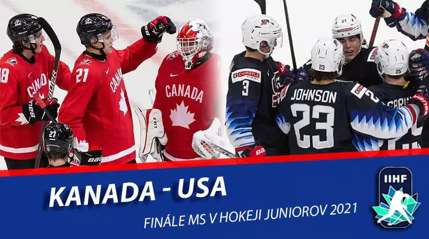 Finále MS v hokeji do 20 rokov 2021: Kanada U20 - USA U20, Program, tabuľka, nominácia, live