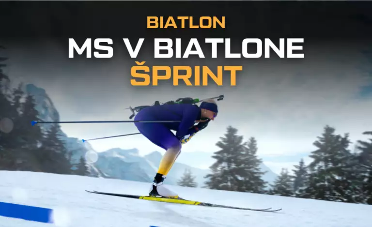 MS v biatlone 2023 šprint, program a výsledky, live stream