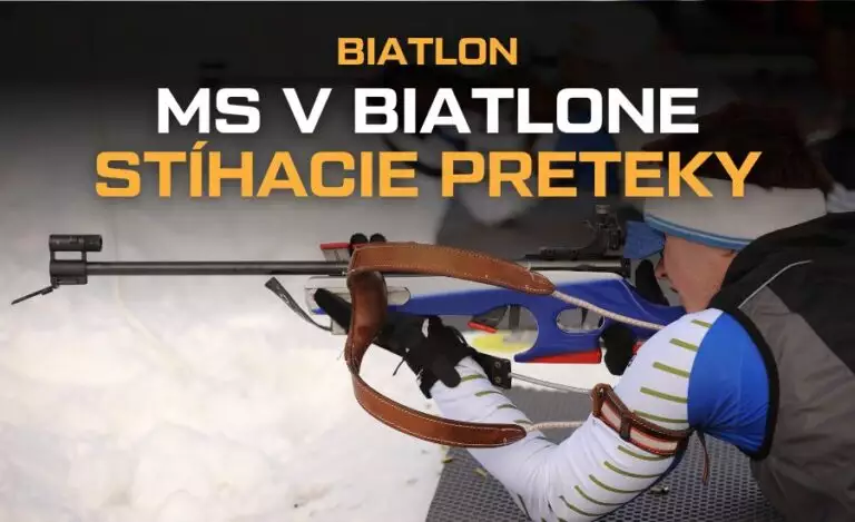 MS v biatlone stíhacie preteky program a výsledky, live stream