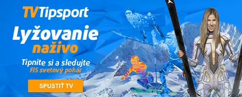 Alpské lyžovanie naživo na TV Tipsport - livestream zadarmo dnes