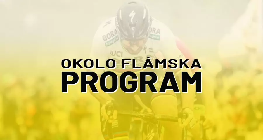 Podrobný program pretekov Okolo Flámska 2021 aj s účasťou Petra Sagana