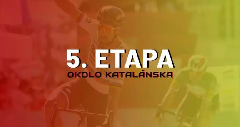 Okolo Katalánska 5. etapa live výsledky