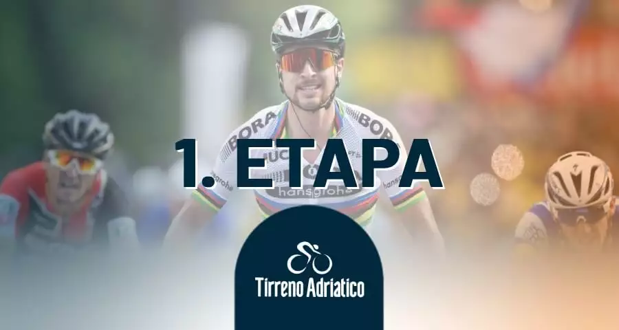 Tirreno-Adriatico 1. etapa live výsledky