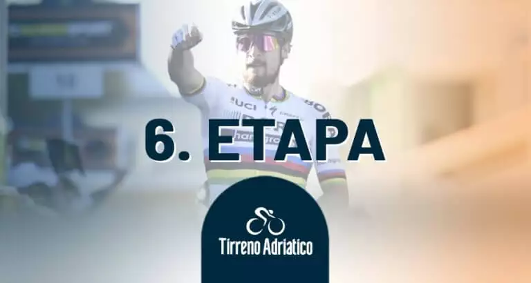 Tirreno-Adriatico 6. etapa live výsledky