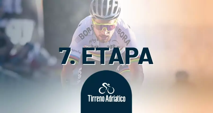 Tirreno Adriatico 7. etapa live výsledky