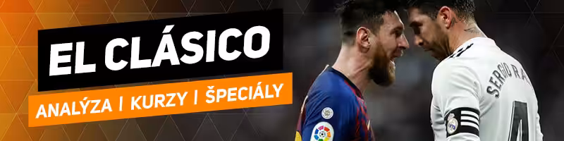 El Clasico 2021 - Niké kurzová ponuka