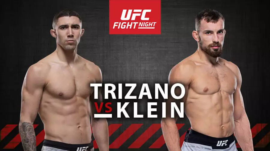Program turnaja UFC Fight Night: Klein vs Trizano - livestream