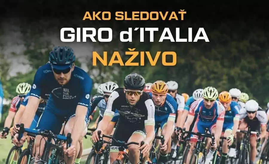 Giro d'Italia live - kde sledovať cyklistiku naživo?