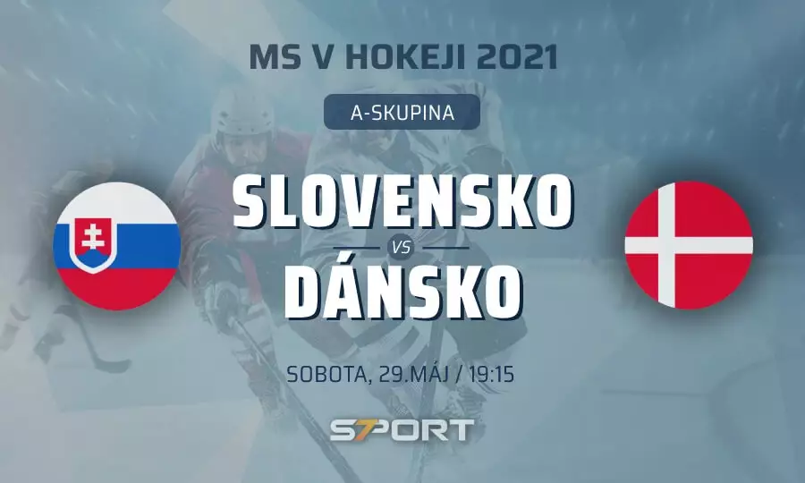 MS v hokeji 2021: Slovensko - Dánsko naživo