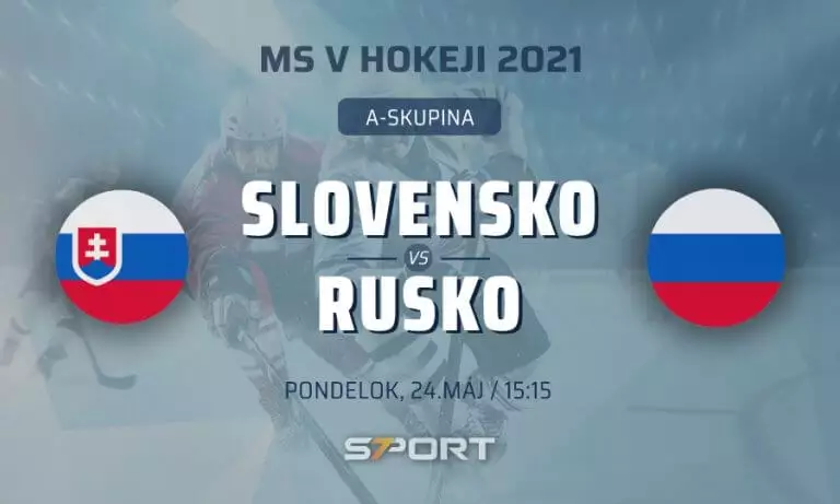 MS v hokeji 2021: Slovensko - Rusko LIVE