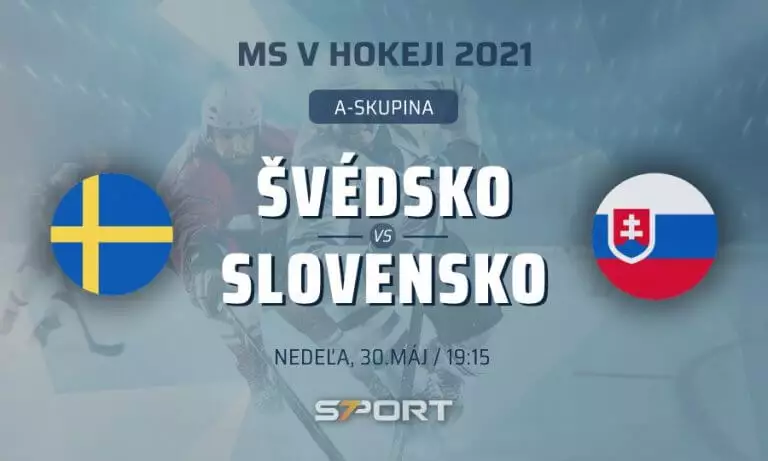 MS v hokeji 2021: Švédsko - Slovensko naživo