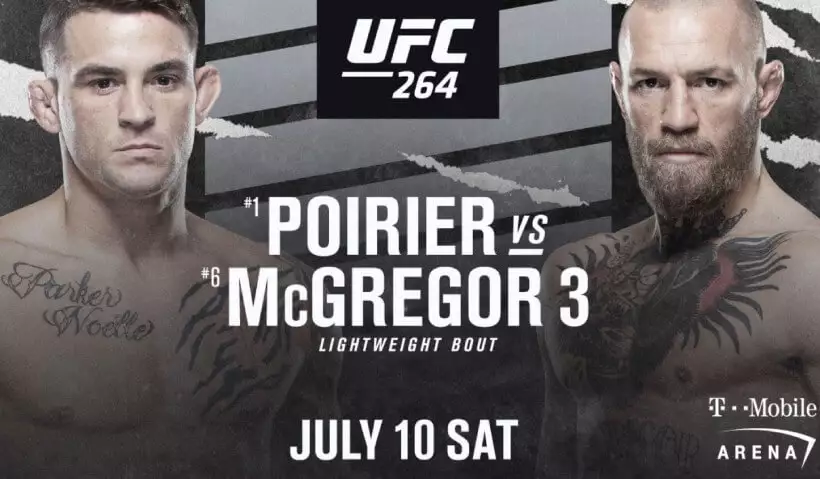 Pozrite si program turnaja UFC 264 so zápasom Poirier vs McGregor