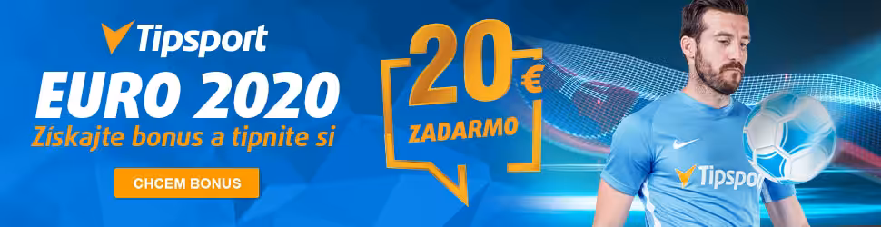 ME vo futbale 2021 - tipujte live s bonusom 20 EUR zadarmo