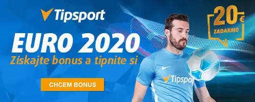 EURO 2021 - tipujte live s bonusom 20 EUR zadarmo