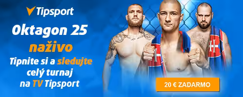 Oktagon 25 naživo na TV Tipsport zadarmo