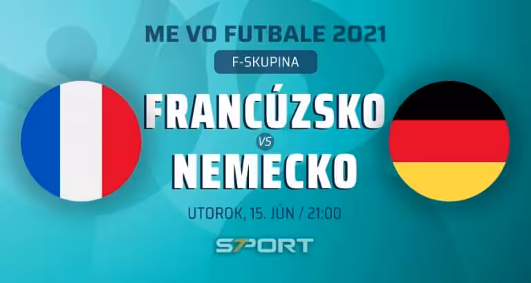 ME vo futbale 2021 Francúzsko - Nemecko naživo