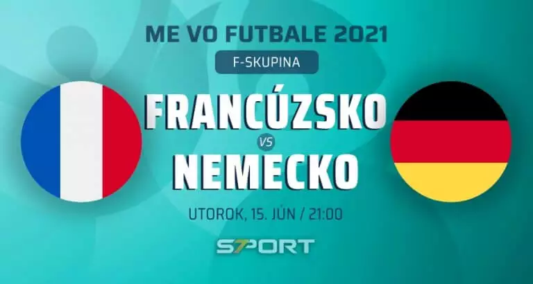 ME vo futbale 2021 Francúzsko - Nemecko naživo