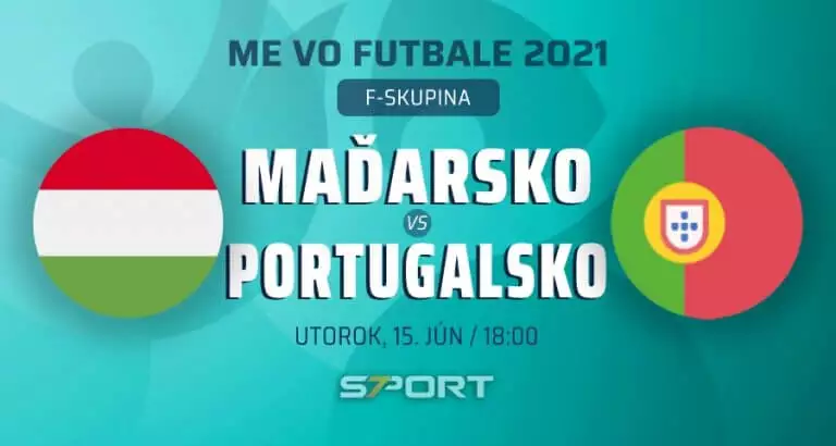 ME vo futbale 2021 Maďarsko - Portugalsko naživo