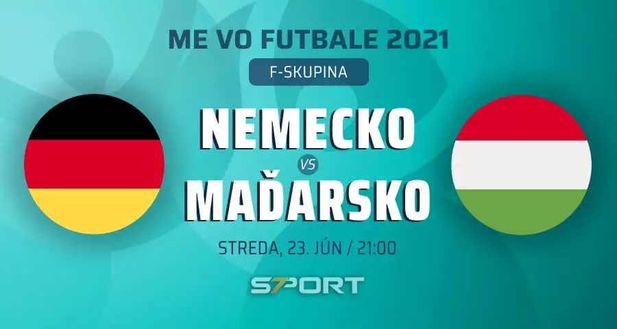 ME vo futbale 2021 Nemecko - Maďarsko naživo