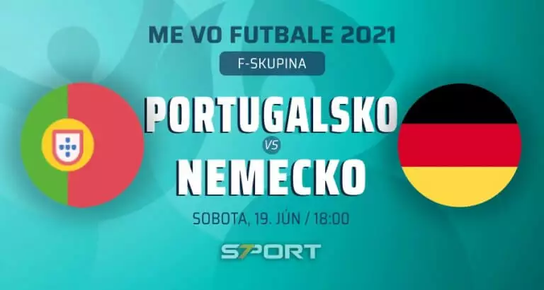 ME vo futbale 2021 Portugalsko - Nemecko naživo