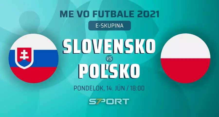 ME vo futbale 2021 Slovensko - Poľsko naživo