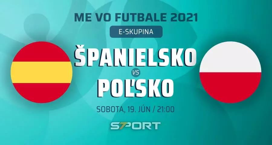 ME vo futbale 2021 Španielsko - Poľsko naživo