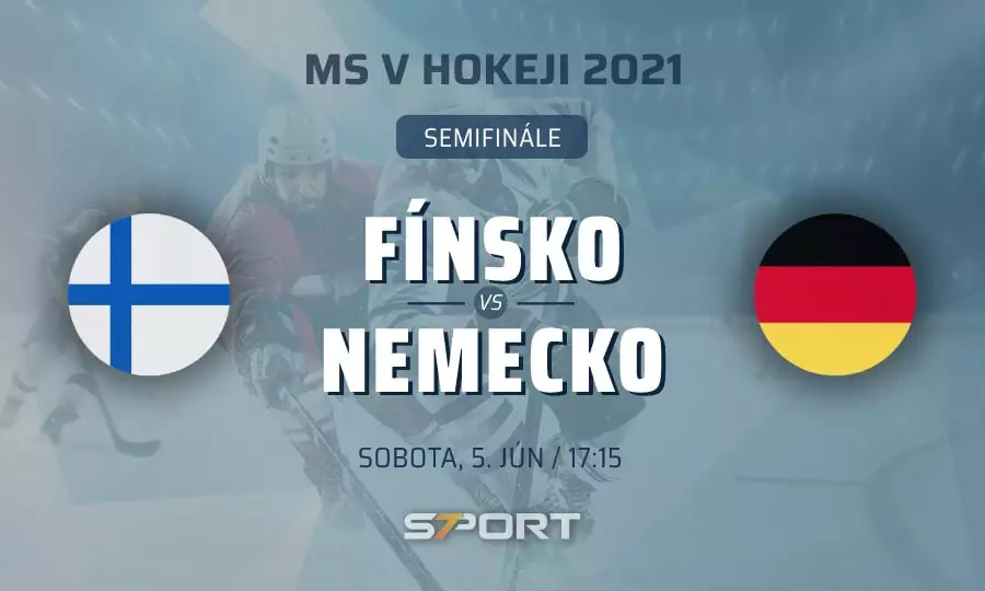 Semifinále MS v hokeji 2021: Fínsko - Nemecko naživo