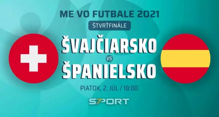 ME vo futbale 2021 Švajčiarsko - Španielsko naživo