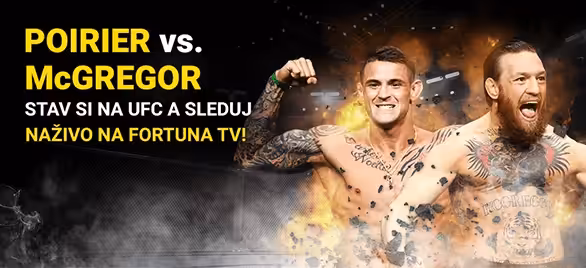 UFC 264 McGregor vs. Poirier - livestream a online prenos zadarmo