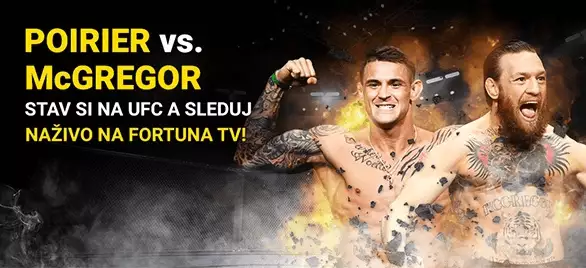 UFC 264 McGregor vs. Poirier - livestream a online prenos zadarmo