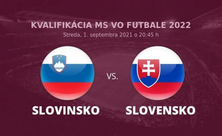 Kvalifikácia na MS vo futbale 2022: Slovinsko - Slovensko online