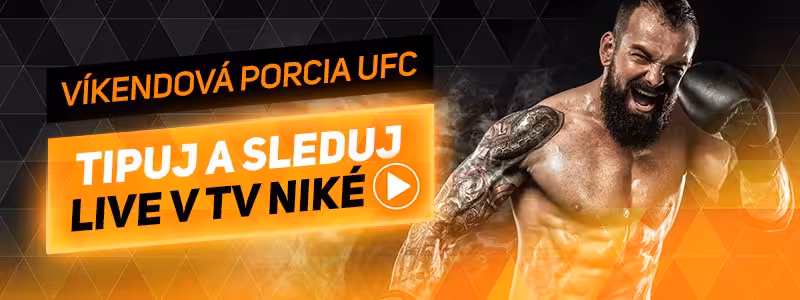 UFC online na Niké TV zadarmo