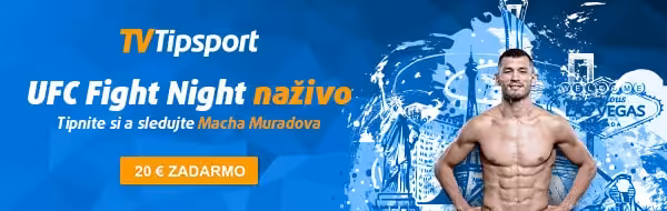 Makhmud Muradov ďalší zápas v UFC live na TV Tipsport