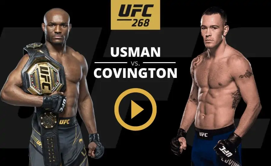 UFC naživo - Usman vs. Covington