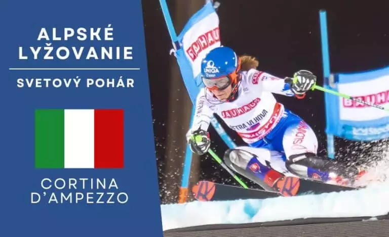 Svetový pohár Cortina d'Ampezzo program, výsledky. Petra Vlhová naživo