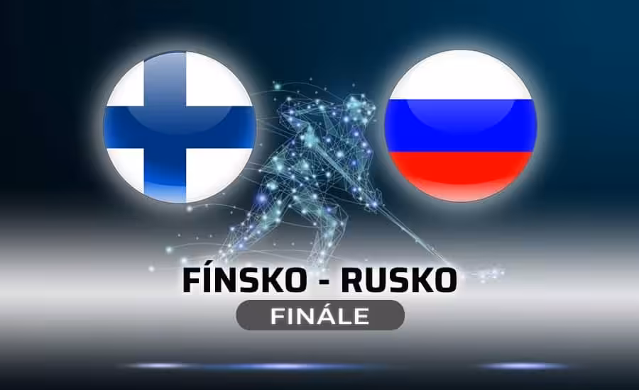 Fínsko - Rusko finále hokej ZOH 2022