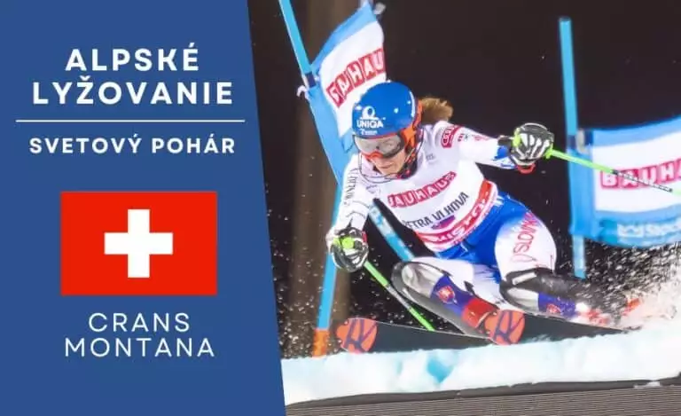 Svetový pohár Crans Montana program, výsledky. Petra Vlhová naživo