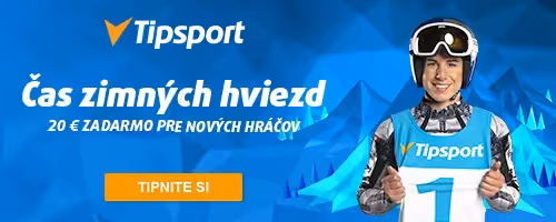 Tipsport bonus 20 EUR zdarma Tipsport bonus 20 EUR zdarma