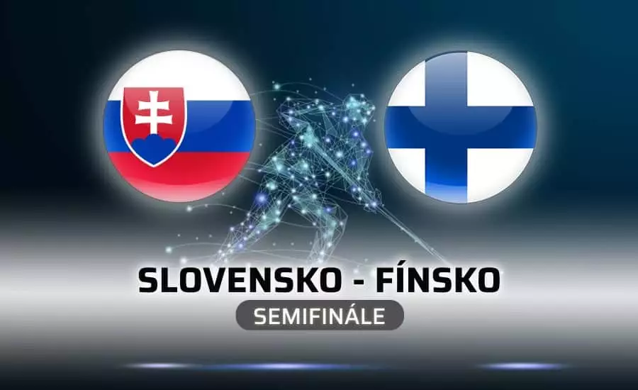 Slovensko - Fínsko semifinále hokej ZOH 2022