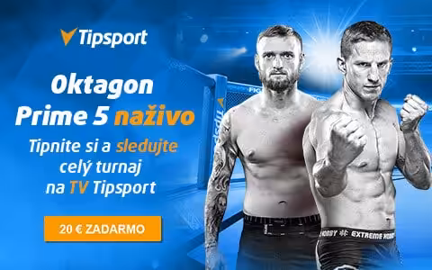 Oktagon Prime 5 livestream na TV Tipsport